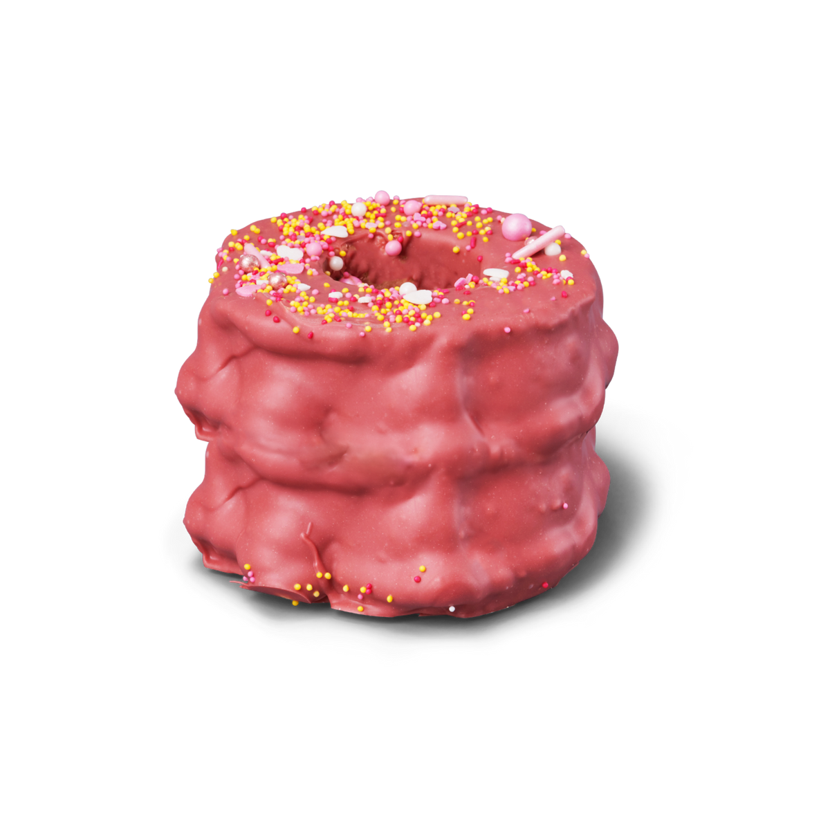 Ruby Kakao Baumkuchen – Mit Glitzer