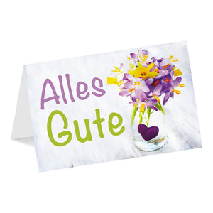 Grußkarte „Alles Gute“